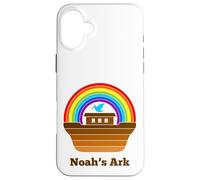 Carcasa para iPhone 16 Plus Christian Faith Noah's Ark Dominical School Estudiante Maestra