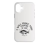 Carcasa para iPhone 16 Plus Christian Fisherman, Te Haré Pescadores De Hombres, KJV