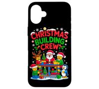 Carcasa para iPhone 16 Plus Christmas Building Crew Costume Master Builder Block Xmas