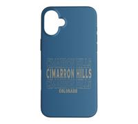 Carcasa para iPhone 16 Plus Cimarron Hills Colorado Vintage