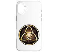 Carcasa para iPhone 16 Plus Cinco Solas Trinidad Cristiana Triquetra