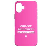 Carcasa para iPhone 16 Plus Cinta de cáncer de Mama: el Shmancer del cáncer vence Esto