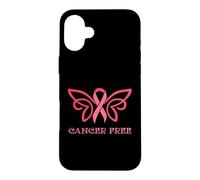 Carcasa para iPhone 16 Plus Cinta de concienciación Rosa sin cáncer para sobreviviente de Mamas