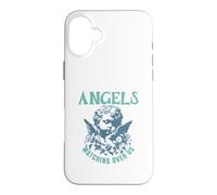 Carcasa para iPhone 16 Plus Cita Protectora Espiritual de ángeles Que Nos vigilan