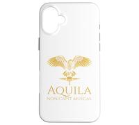 Carcasa para iPhone 16 Plus Cita Romana Antigua de Aquila - El águila no atrapa Moscas