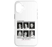 Carcasa para iPhone 16 Plus Clase de 2004 Friends Cast Collage Memorabilia