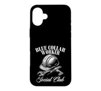 Carcasa para iPhone 16 Plus Clase trabajadora del Club Social de Trabajadores de Cuello Azul