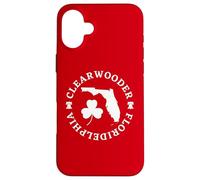 Carcasa para iPhone 16 Plus Clearwooder Filadelfia Argot de Filadelfia St Patricks Clearwater
