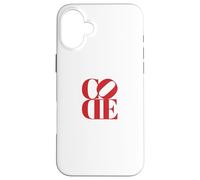 Carcasa para iPhone 16 Plus Código - Regalo de Amor para desarrollador Programador Coder Geek Nerd