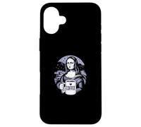 Carcasa para iPhone 16 Plus Coffee Lover Famous Art Espresso Latte Cafe Kaffee