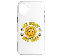 Carcasa para iPhone 16 Plus Common Sunflower Inspirational Motivation Bee Happy Bee Kind