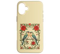 Carcasa para iPhone 16 Plus Compañerismo Art Nouveau Vintage Ilustración