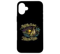 Carcasa para iPhone 16 Plus Comprar el boleto Take The Ride - Sailboat Sunset Adventure