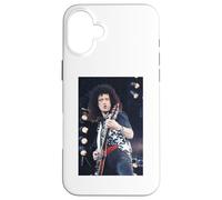Carcasa para iPhone 16 Plus Concierto Tributo a Queen Brian May Freddie Mercury 1992