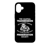 Carcasa para iPhone 16 Plus Conductor de conducción Manual de la Sociedad de Conservación de Transmisión