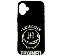 Carcasa para iPhone 16 Plus Conductor de transmisión Manual de Coche de Entrenamiento clásico