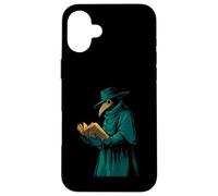 Carcasa para iPhone 16 Plus Conocimiento Prohibido Oculto Plaga Doctor Arte Gótico