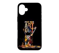 Carcasa para iPhone 16 Plus Cool Artist Art Make Art Painter Artist Teacher Artsy Gift