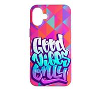 Carcasa para iPhone 16 Plus Cool Graffiti Vibes Art Inspirational Quotes Graphic