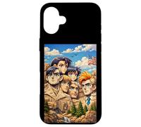 Carcasa para iPhone 16 Plus Cool Mount Rushmore National Memorial USA Presedents Anime
