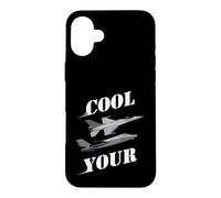 Carcasa para iPhone 16 Plus Cool Your Jets - Divertido diseño de Humor sarcástico