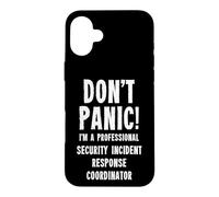 Carcasa para iPhone 16 Plus Coordinador de Respuesta a Incidentes de Seguridad