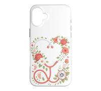 Carcasa para iPhone 16 Plus Coquette Bow OB GYN Obstetrician Womens Health