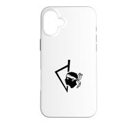 Carcasa para iPhone 16 Plus Corse Corsu Corssica 2B Head De Maure Córcega Francia