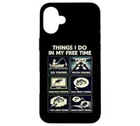 Carcasa para iPhone 16 Plus Cosas Divertidas Que Hago en mi Tiempo Libre de Pesca