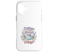 Carcasa para iPhone 16 Plus Cottage Tea Garden Days Floral Cozy Diseño estético