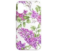 Carcasa para iPhone 16 Plus Cottagecore Aesthetic For Flower Lover Cute Lilac Pattern