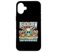 Carcasa para iPhone 16 Plus Crabby Until Further Notice Beach Crew Summer