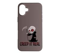 Carcasa para iPhone 16 Plus Creep It Real Cute Grim Reaper