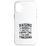 Carcasa para iPhone 16 Plus Criando niños y todavía encontrando Tiempo para Jugar en el Coche