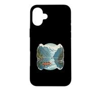 Carcasa para iPhone 16 Plus Crucero por Alaska I Pueblo costero por el fiordo escénico I