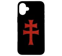 Carcasa para iPhone 16 Plus Cruz DE Caballeros DE Lorraine Freemasons Templar
