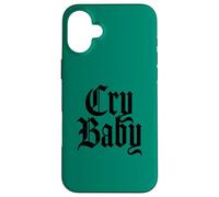 Carcasa para iPhone 16 Plus Cry Baby Diseño Inglés Antiguo