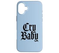 Carcasa para iPhone 16 Plus Cry Baby Diseño Inglés Antiguo
