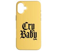Carcasa para iPhone 16 Plus Cry Baby Diseño Inglés Antiguo