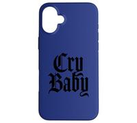 Carcasa para iPhone 16 Plus Cry Baby Diseño Inglés Antiguo