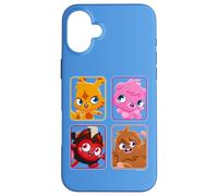 Carcasa para iPhone 16 Plus Cuarteto de Monstruos de Moshi Katsuma Poppet Diavlo Furi