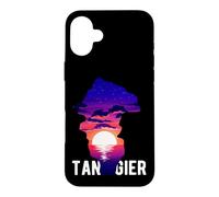 Carcasa para iPhone 16 Plus Cueva de Hércules Tánger Ciudad Atardecer Escena Marruecos Viaje de Vacaciones