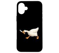 Carcasa para iPhone 16 Plus Cute but Dangerous Duck with Knife Funny Silly Duck Meme