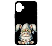 Carcasa para iPhone 16 Plus Cute Easter Rabbit For Women and Girls Easter Bunny GNOME