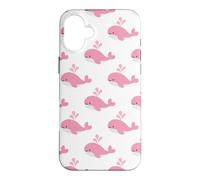 Carcasa para iPhone 16 Plus Cute Pink Whale