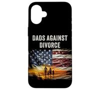Carcasa para iPhone 16 Plus Dads Against Divorce - Conservative Men's Pro-Marriage USA