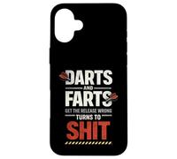 Carcasa para iPhone 16 Plus Darts and Farts Get The Release Wrong and Funny Darts