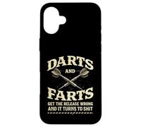 Carcasa para iPhone 16 Plus Darts and Farts Get The Release Wrong and Funny Darts