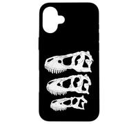 Carcasa para iPhone 16 Plus Daspletosaurus Tarbosaurus Tyrannosaurus Cráneo fósil
