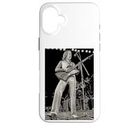 Carcasa para iPhone 16 Plus Dave Mason Traffic Live Rock Guitarrista por Dick Barnatt